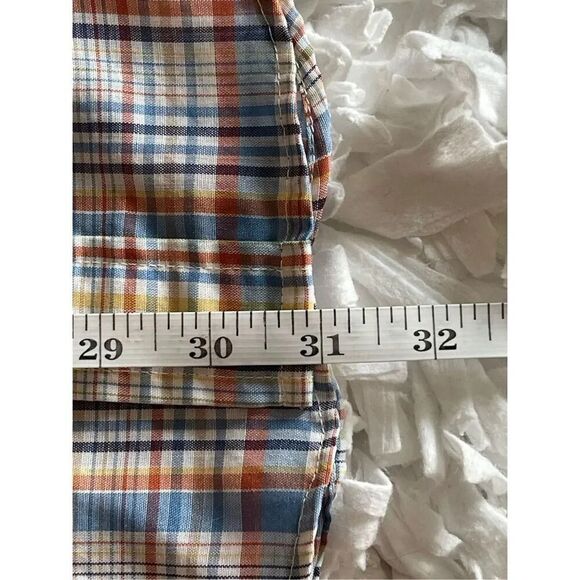 Levi's Plaid Button Up Shirt Men's Small VTG Western Long Horn 423 Made in USA S - Picture 9 of 9